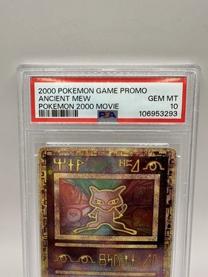 Pokmon 2000 Ancient Mew Movie Promo Card PSA 10 Gem Mint | eBay Pokmon 2000 Ancient Mew Movie Promo Card PSA 10 Gem Mint | eBay