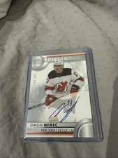 2023-24 UD SP Authentic Future Watch #191 Simon Nemec Auto Rookie /999