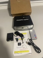 POSSPO Jupiter USB CD Player, Portable External CD DVD Player, USB Plug Play