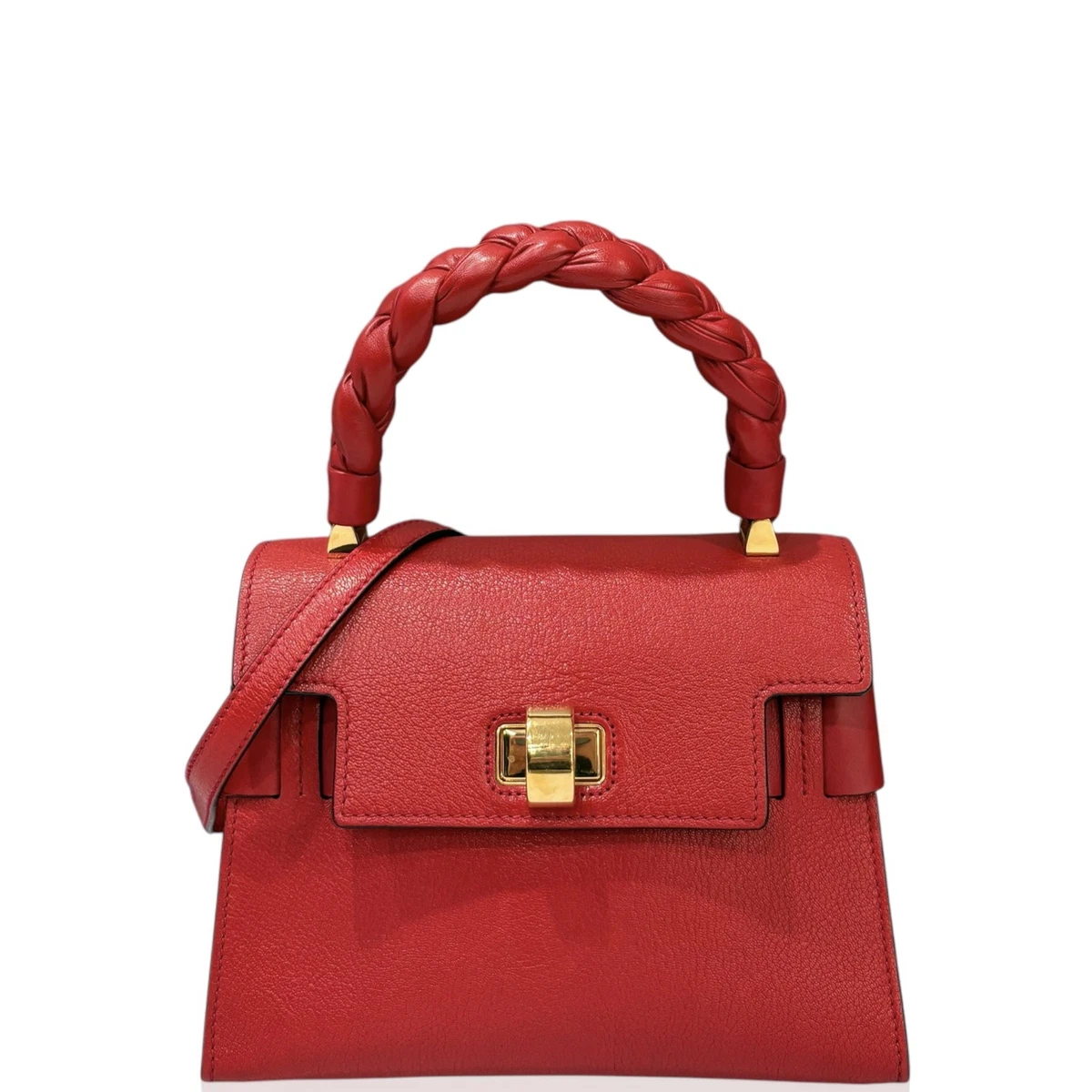 Red Leather Exterior Miu Miu Bags & Handbags for Women for sale | eBay