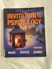 Invitation to Psychology by Carol Tavris, Car...