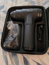 AERLANG Massage Gun Percussion Handheld Full Body Black with Carrying Case