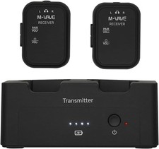 M-VAVE 2.4GHz Wireless in-Ear Monitor System Transmitter Receiver Auto-Pairing