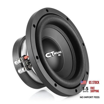  Bio 8  600-Watt Dual 4-Ohm Car Subwoofer 8'' Dual 4 Ohm