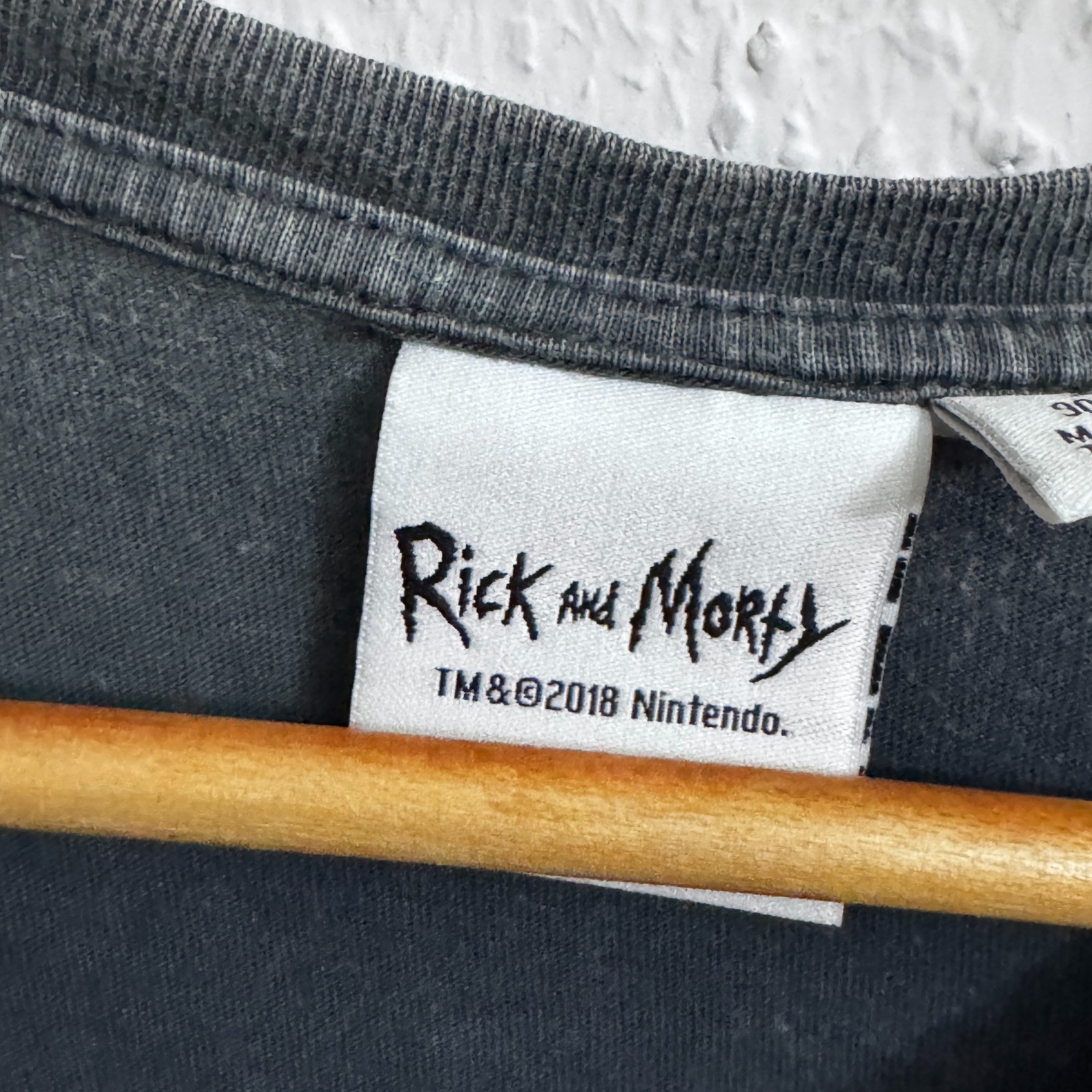 Rick and Morty 2018 Nintendo Licensed Graphic T-Shirt image 5