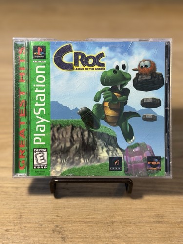 CROC LEGEND OF THE GOBBOS SONY PLAYSTATION 1  PS1 EA CLASSICS Pal Euro Complete Good Condition Overall 5030935025460