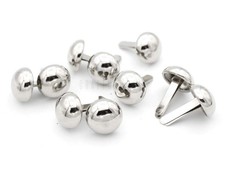 Round Brads Purse Feet Handbag Nailheads Spike Prong Studs 15MM 18MM 20MM 22M...