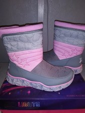 Skechers Light Up Boots Kids Girl Brand New Size 1 And 2 available