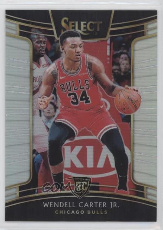 2018-19 Panini Select Concourse Silver Prizm Wendell Carter Jr #65 4kl