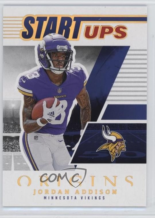 2023 Panini Origins Start-Ups Jordan Addison #SU-5 1k9t