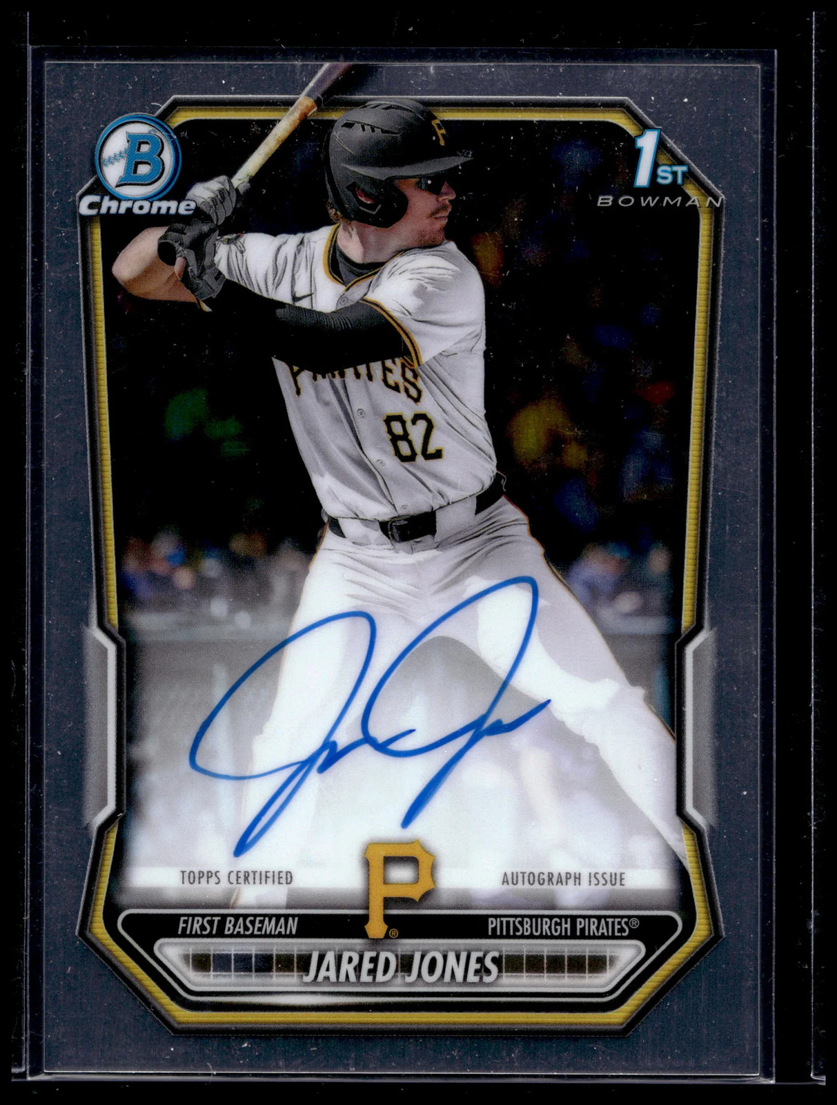 2026 Bowman Jared Jones 1st Bowman Auto Base Autograph #CPA-JJ