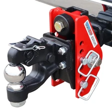 Shocker Impact Pintle & Ball Cushion Hitch