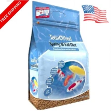 Tetra Pond Spring and Fall Diet 3.08 Pounds Pond Fish Food, for Goldfish and Koi