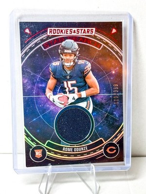 2024 Rookies & Stars Star Search Patch/Relic Rome Odunze 110/399 Chicago Bears