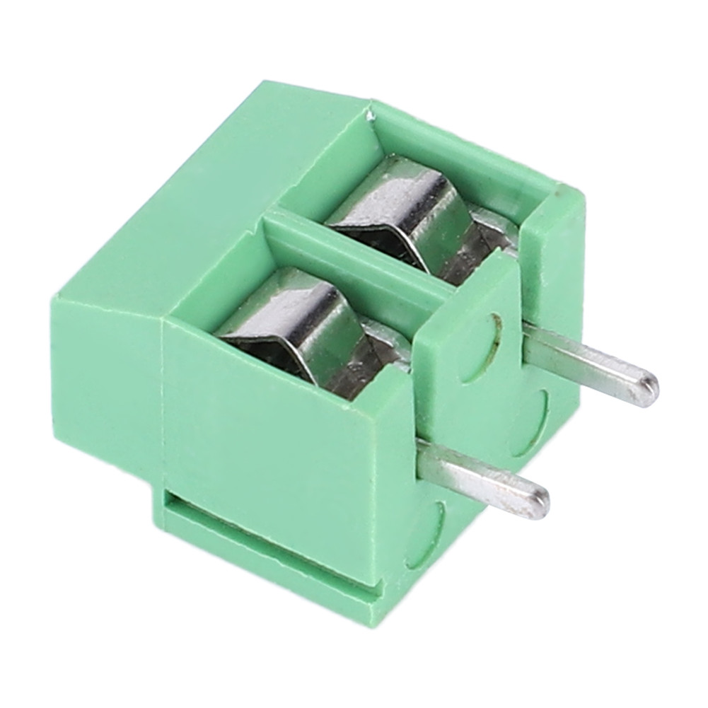 50pcs High Quality 2-Pin Screw Terminal Block For PCB Mount Wiring Trending