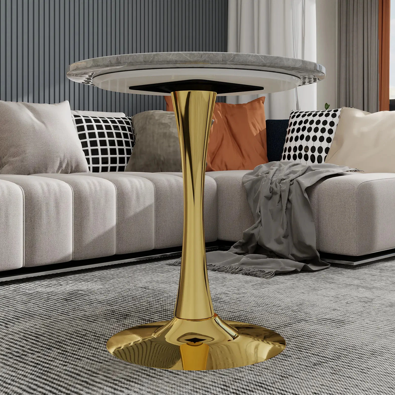 gold coffee table