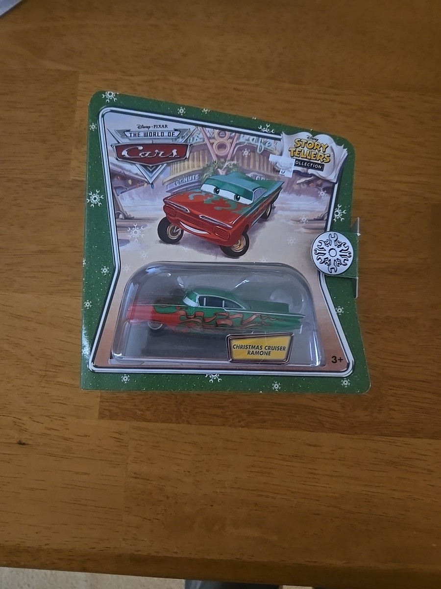 Disney Pixar World Of Cars Story Tellers Christmas Cars Lot Of 5