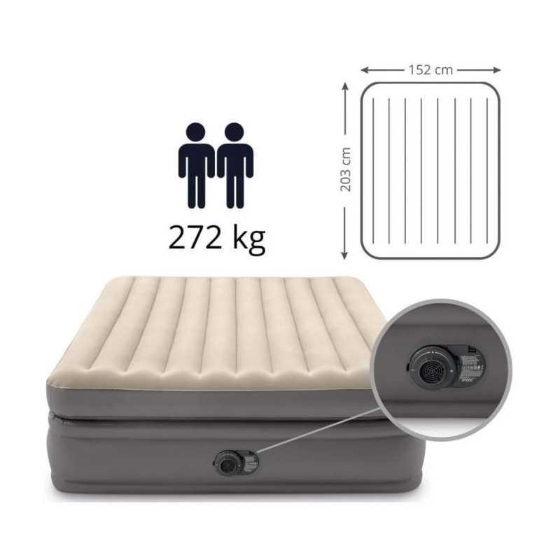 Matelas gonflable grand confort INTEX Prime Comfort lit gonflable 2 places 152 x 203 x 51 cm