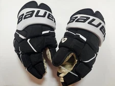BRYAN RUST 22-24 Pittsburgh Penguins Bauer Mach 14" NHL Game Worn Used Gloves a