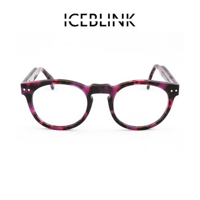 Computer Reading Glasses Iceblink #013 Violet Havana 47 23 150 + Hoya Lens