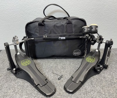 Mapex Armory Response Double Bass Drum Pedal Dual Chain w/Bag P810TW