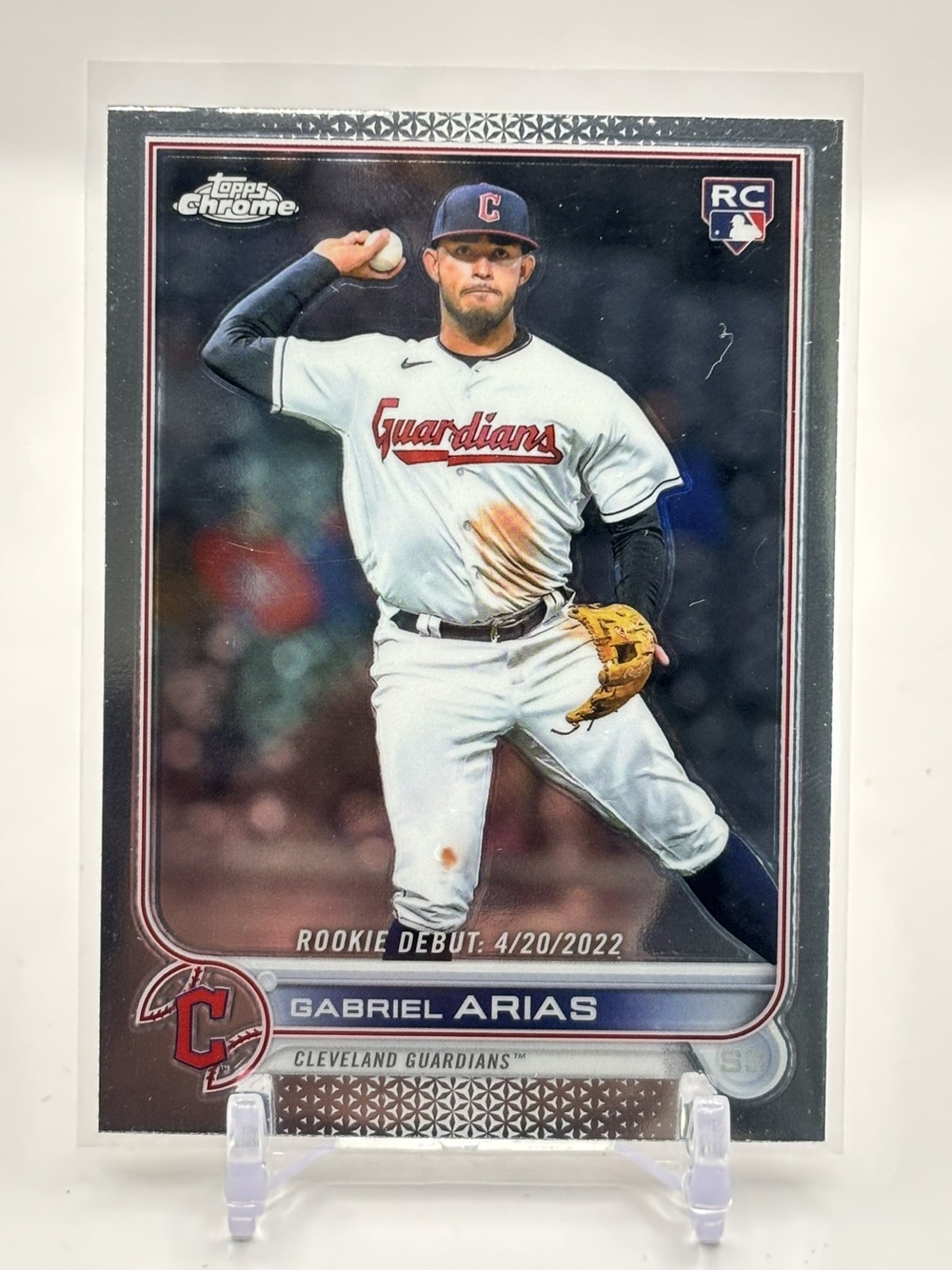 2022 Topps Chrome Update Gabriel Arias #USC14 RC Guardians