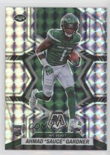 2022 Panini Mosaic NFL Debut Prizm Ahmad Gardner Sauce #289 0wc9
