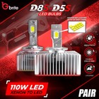 2x LED D5S D8S UPGRADE KIT FOR XENON HEADLIGHT BULBS OEM REPLACEMENT 6000K
