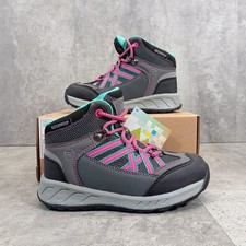 REGATTA SAMARIS Mid Jnr WALKING BOOT ISOTEX WATERPROOF Granite/Duchess Size UK 9