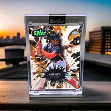 Wild Card Splat Cam Smith 2024 Serial Numbered Baseball Card 4/4