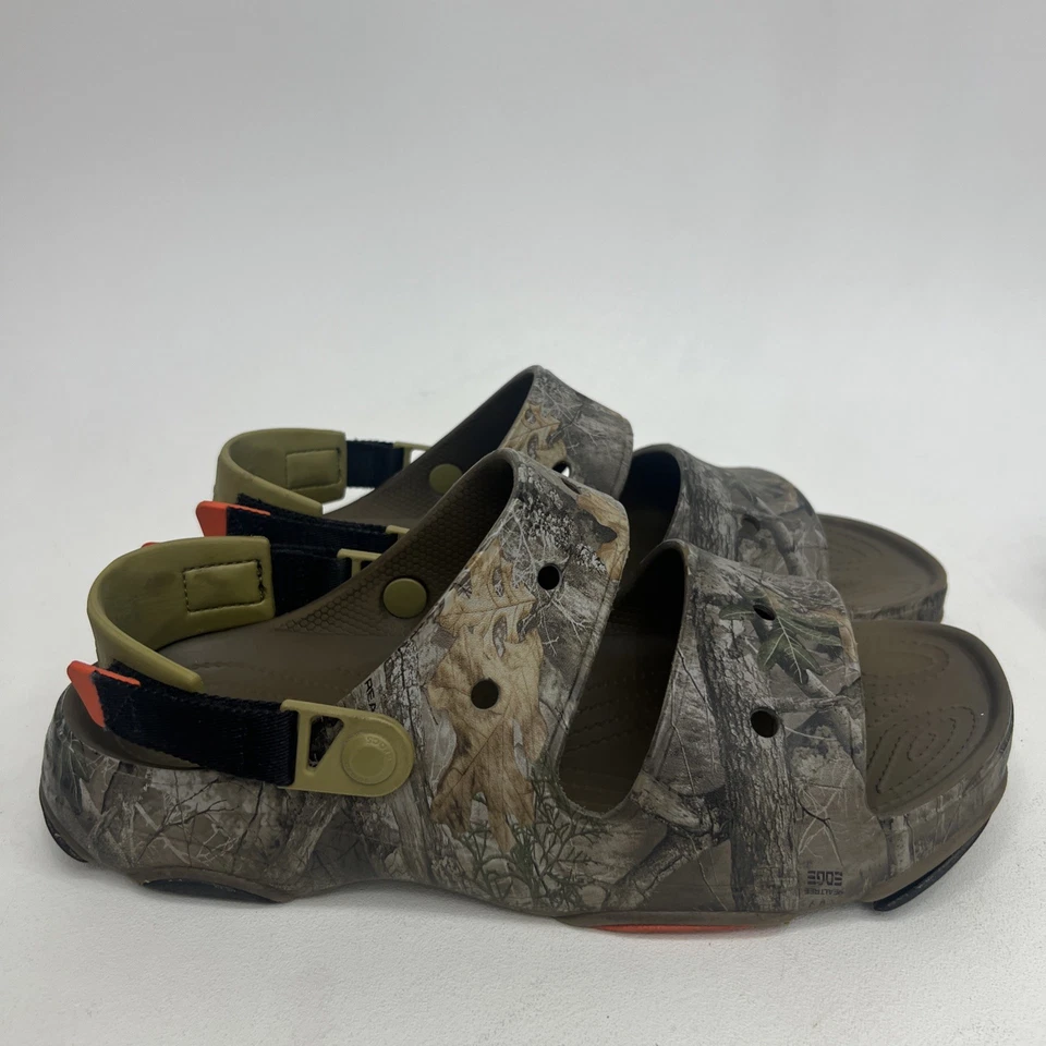 Crocs Adults' Classic All Terrain Realtree Edge Sandals ~ Men 13 - Image 4 of 4