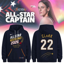 Caitlin Clark Indiana Fever 2026 WNBA All Star Fan Hoodie Unisex Basketball Gift