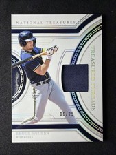 2024 Panini N Treasures Treasured Threads Brock Wilken #TT-BW Holo Silver /25