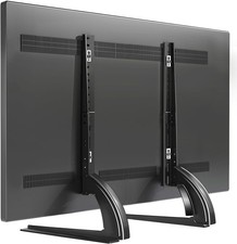 Universal Table Top TV Stand Mount for 27  65 Inch TVs, Height Adjustable Base
