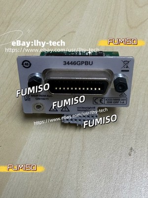 HP/Keysight 3446GPBU GPIB for 33611A,33612A,33621A,33622A,34460A,34461A,34465A&l