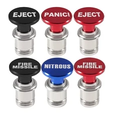 Fire Missiles Button Lighter – 12V Anodized Aluminum Car Cigarette Lighter