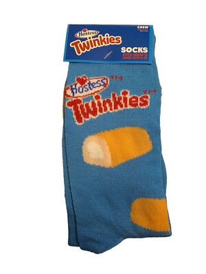 Twinkies Novelty Crew Socks MENS Size 6-12 Odd Sox Food Gift One-Pair