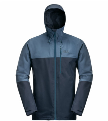 JACK WOLFSKIN Herren Jacke Funktionsjacke Wanderjacke Peak Jacket Gr S blau NEU