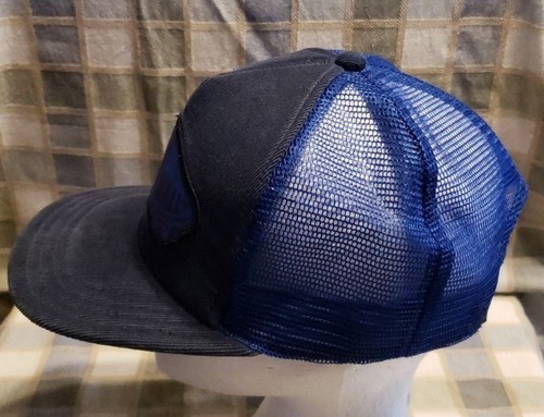 Cappello camionista Vans Off The Wall blu maglia berretto posteriore regolabile logo skate classico - Foto 3 di 6