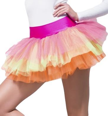 Tutu Unterrock, mehrfarbig
