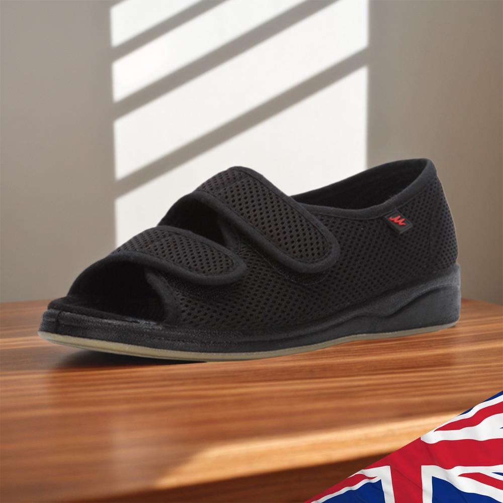 APL Sandali donna diabetici scarpe diabetiche sandali punta aperta per artrite anziani