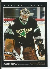 ANDY MOOG 1993-94 PINNACLE CARD NEAR MINT+ CONDITION