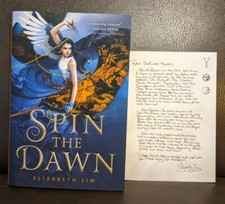 Owlcrate Book Box Spin The Dawn Signed Author Letter