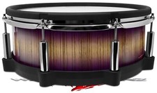 Wrap for Roland vDrum Shell PD140 Exotic Wood Zebra Wood Vertical Burst Plum Pur