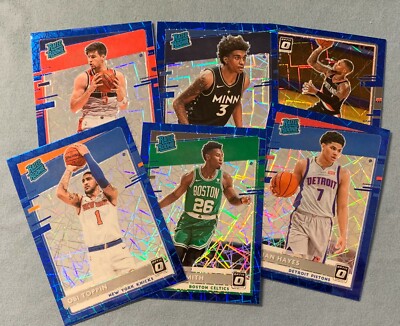 2020-21 Donruss Optic Basketball Blue Velocity Vet/Rookie PICK YOUR PLAYER