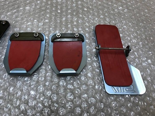 SUBARU IMPREZA STI WRX MT PEDAL COVERS GC8 GF GDB FORESTER SUBARU IMPREZA STI WRX MT PEDAL COVERS GC8 GF GDB FORESTER