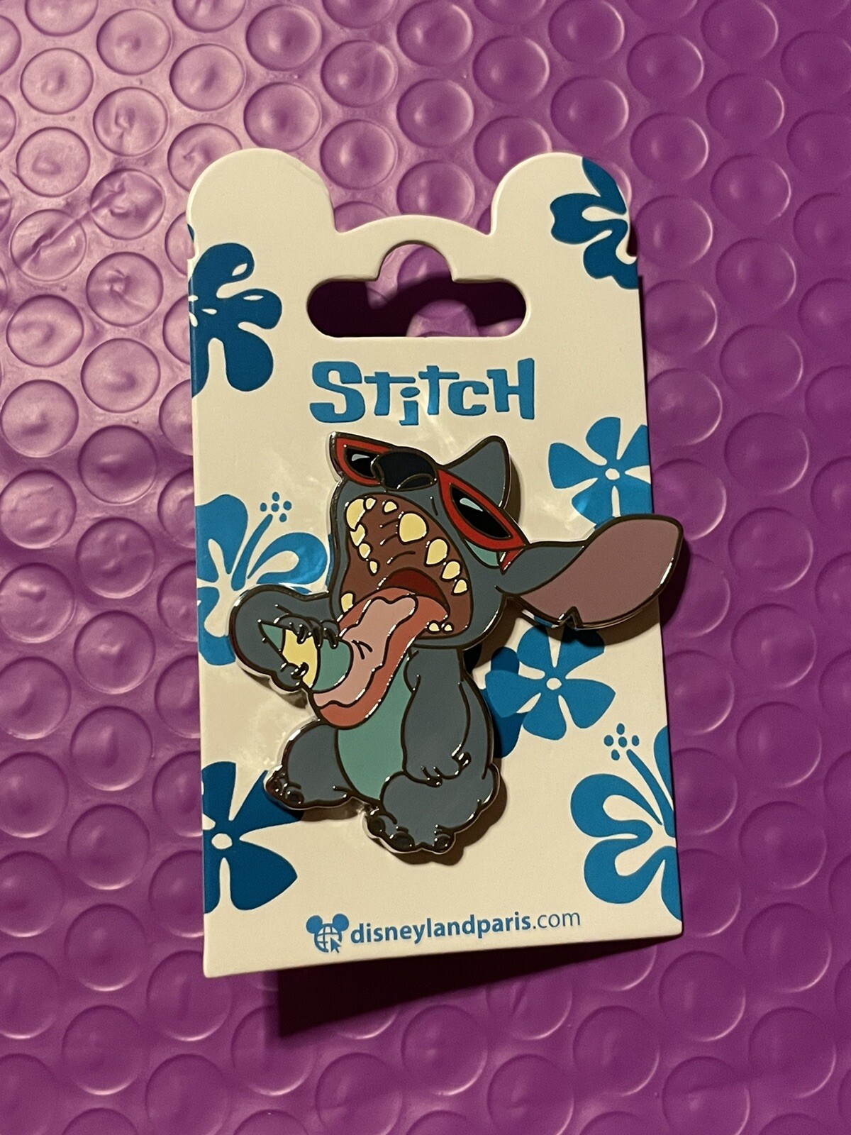 Disney Paris DLP DLRP Stitch Ice Cream Lick Pin