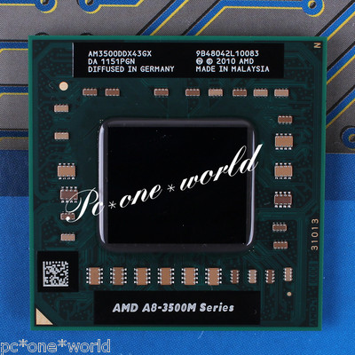 100% OK AM3500DDX43GX AMD A8-3500M 1.5 GHz Quad-Core laptop Processor CPU
