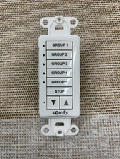 Somfy SDN DecoFlex Digital Keypad 8-Button White 1811750