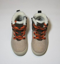 Toddler Boys Casual Sherpa Sneakers Beige NWT, Cat Jack